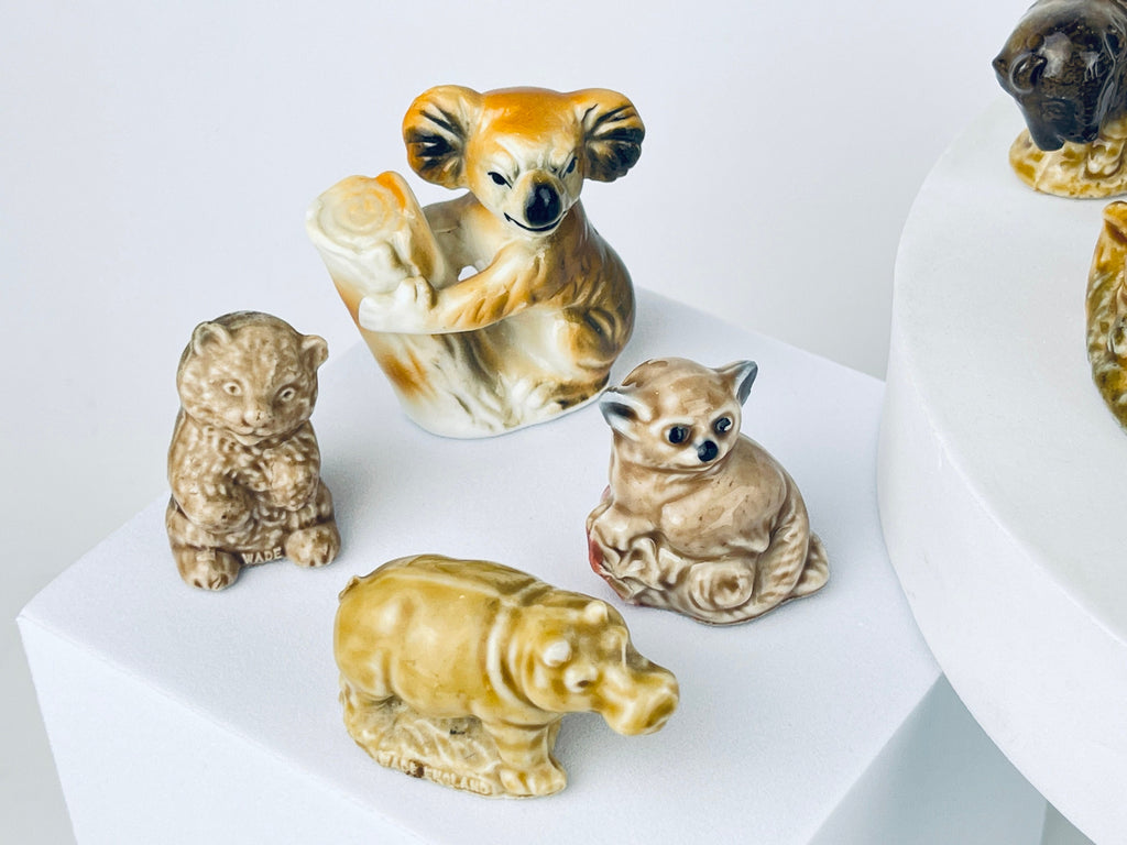 Product image for 'vintage wade whimsy whooppas porcelain miniature animal figurines made in england red rose tea advertisement collectibles' (view 23e03c)
