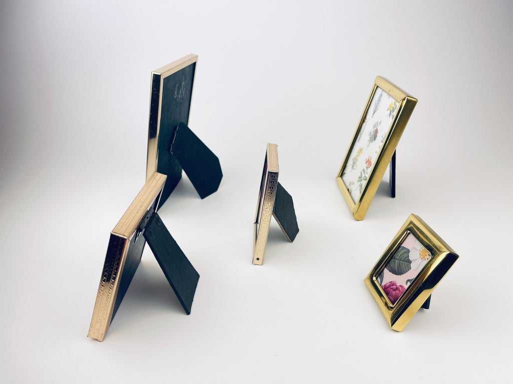 Product image for 'vintage gold metal brass picture frames various sizes sold separately' (view a994a4)
