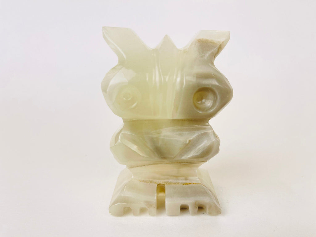 Product image for 'vintage hand carved onyx owl figurine mid century modern elegance' (view 5d9ea1)