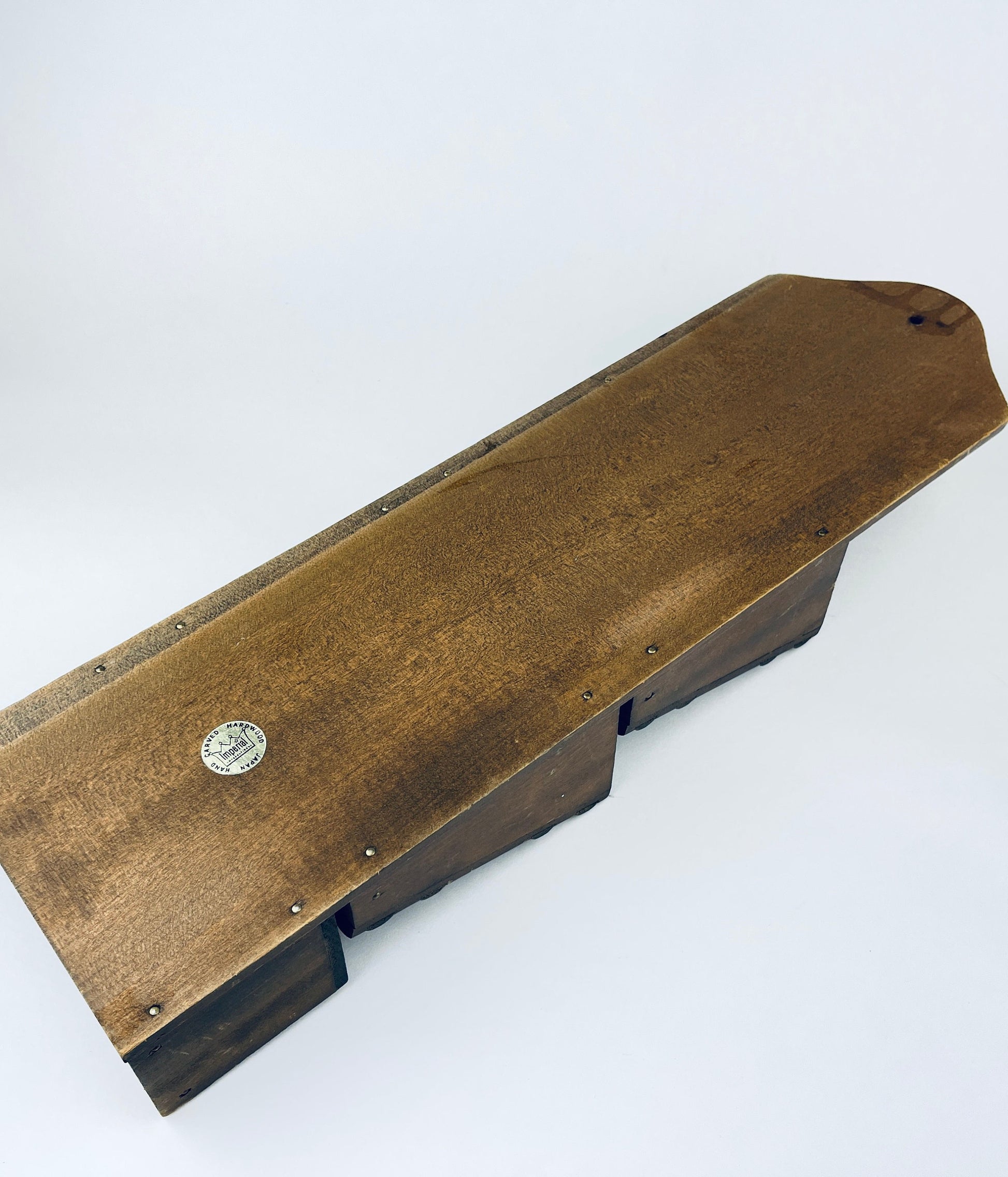 Product image for 'vintage hand carved japanese wall organizer folk art entryway shelf' (view fa4e3f)