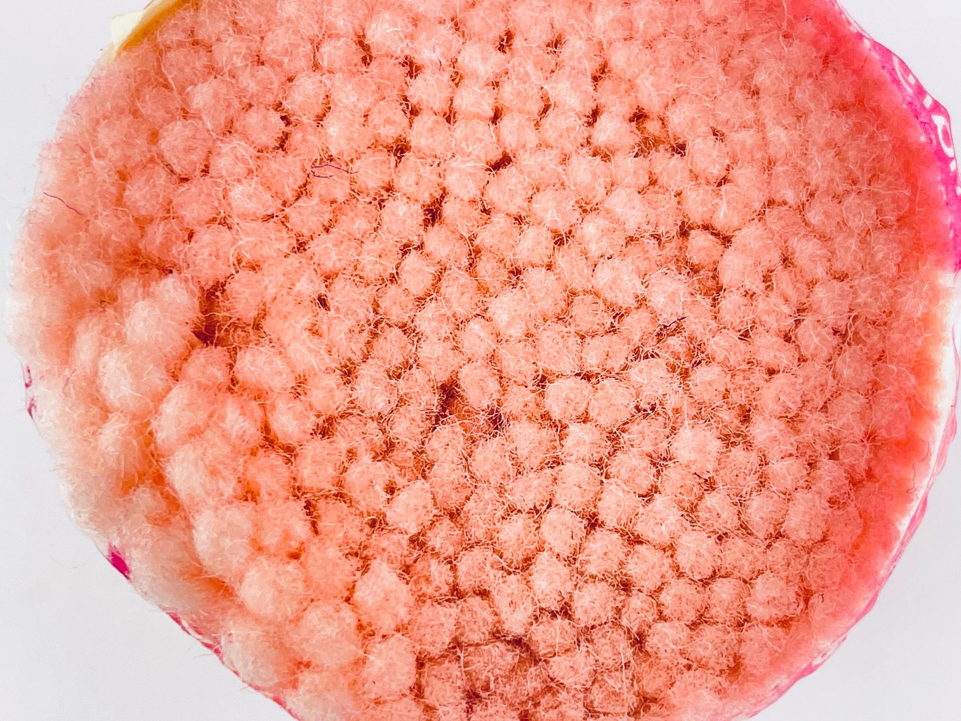Product image for 'vintage light pink rug yarn mary maxim 100 dupont orion acrylic machine wash 360 pieces 2 5 or 6 5 cm long net weight 1 oz' (view 69c469)