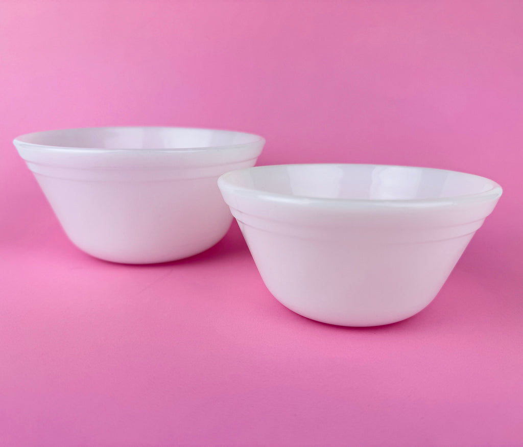 Product image for 'vintage federal glass mixing bowl set double striped top pattern made in usa sets sold separately' (view 1749f4)