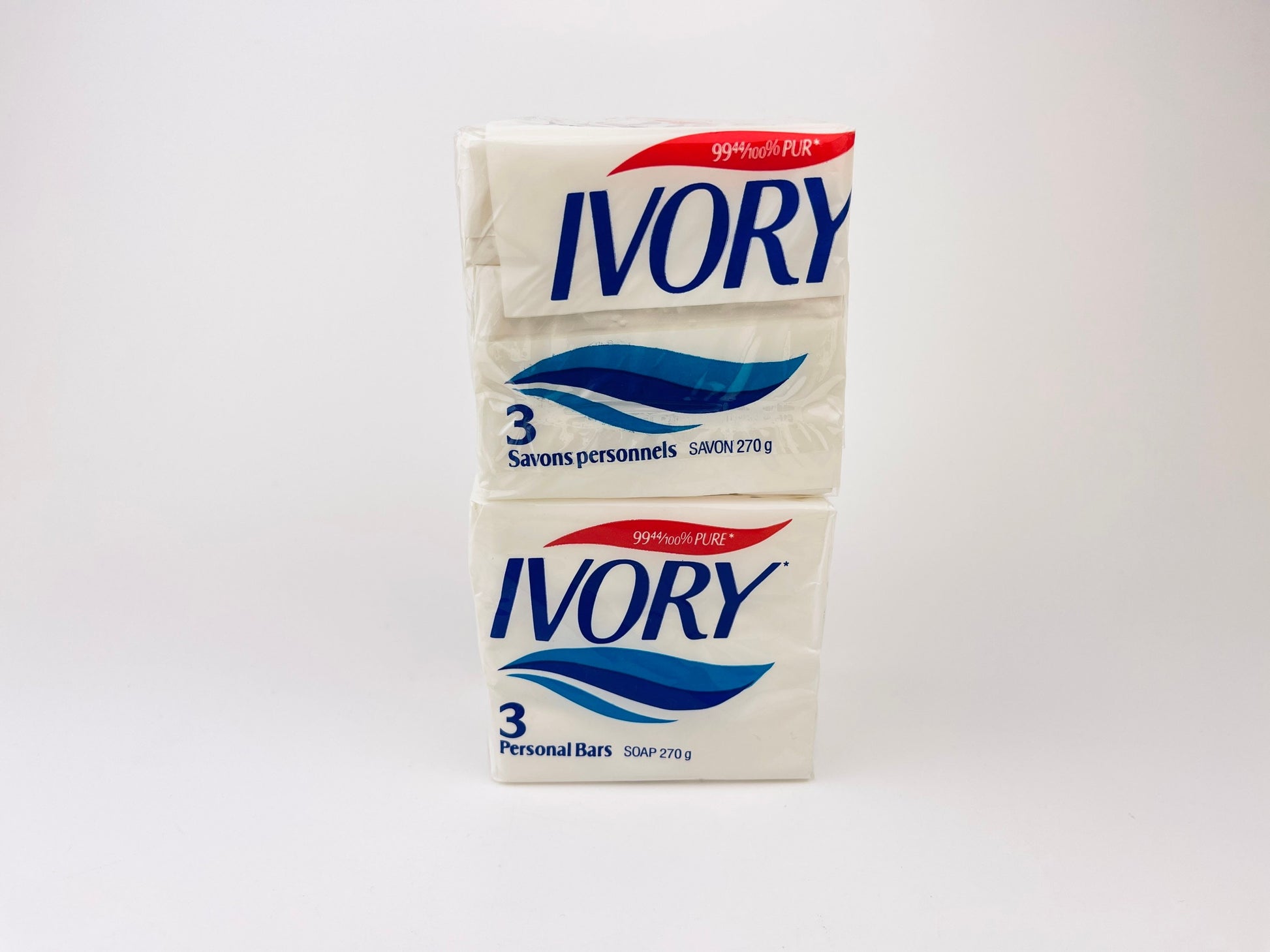 Product image for 'vintage ivory bar soap two packs of three 3 99 44 pure made in canada' (view 25a19c)