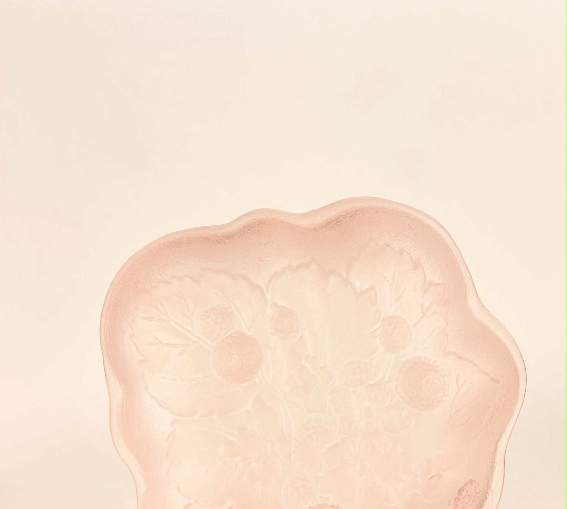 Product image for 'vintage light pink trinket jewellery tray flower leaf pattern' (view 11e887)
