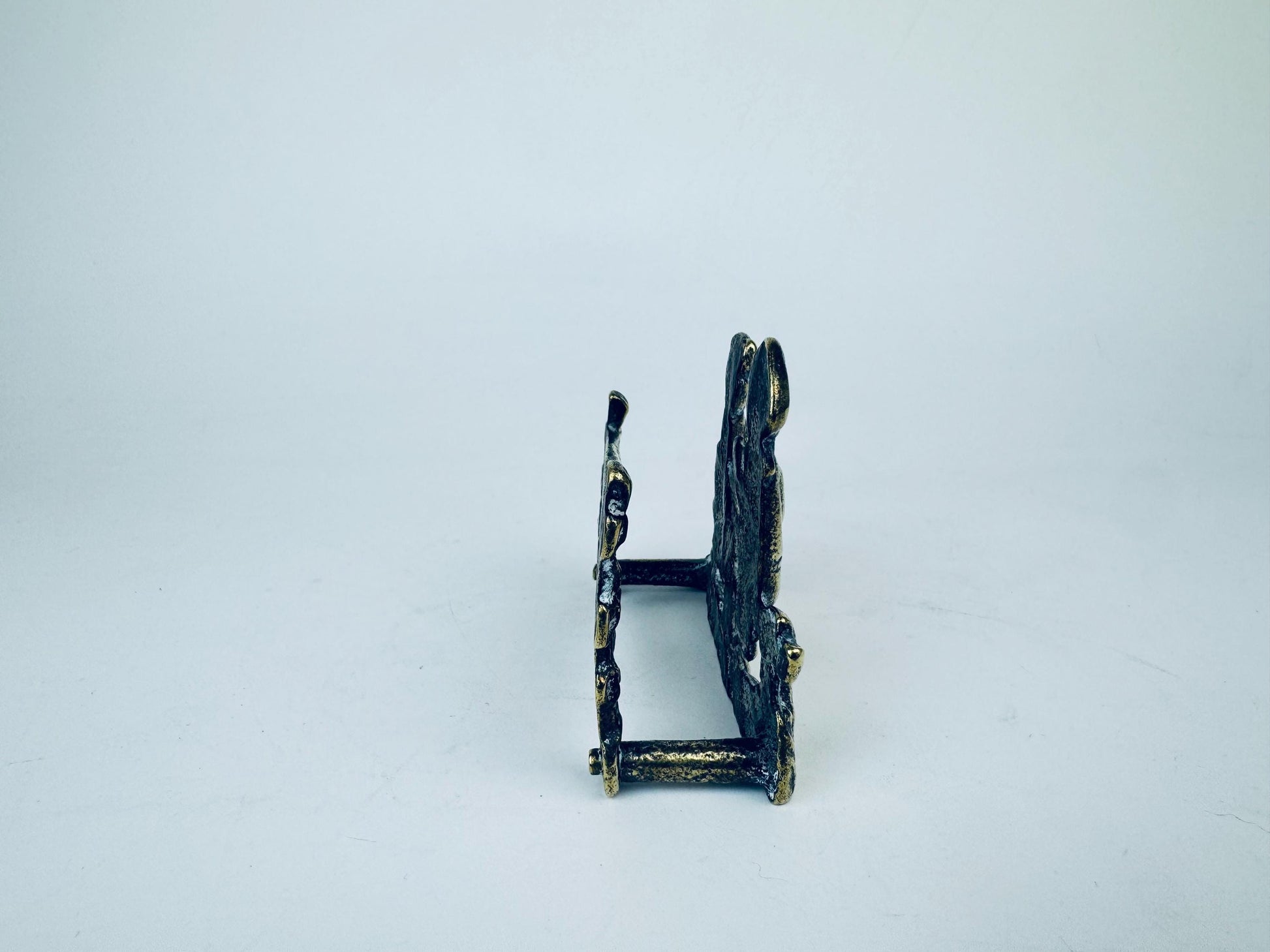 Product image for 'vintage solid brass letter holder office organiser' (view ebe63d)