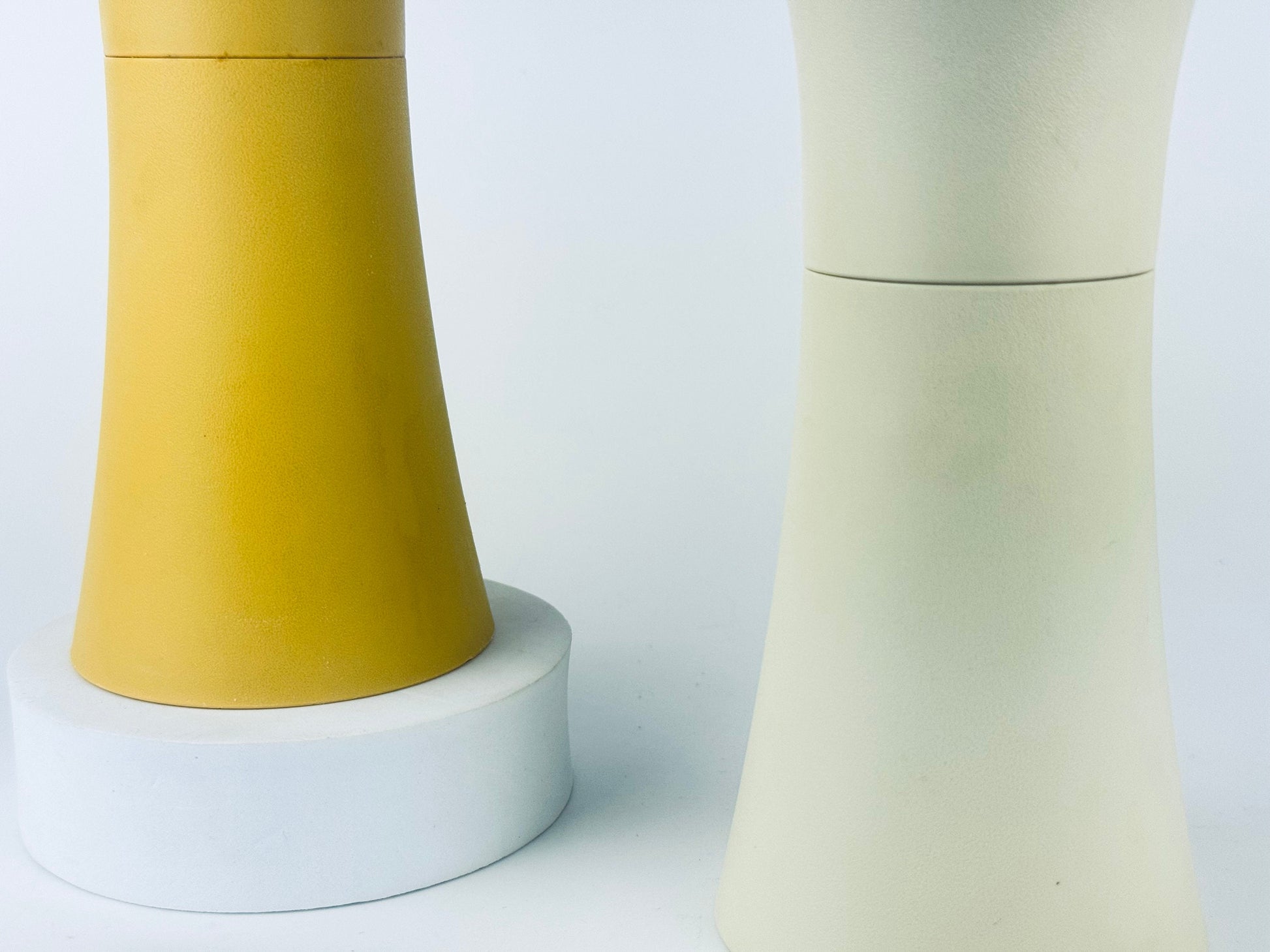 Product image for 'vintage plastic tupperware dressing cruet set of two 2 harvest gold almond colour made in canada' (view 462eda)