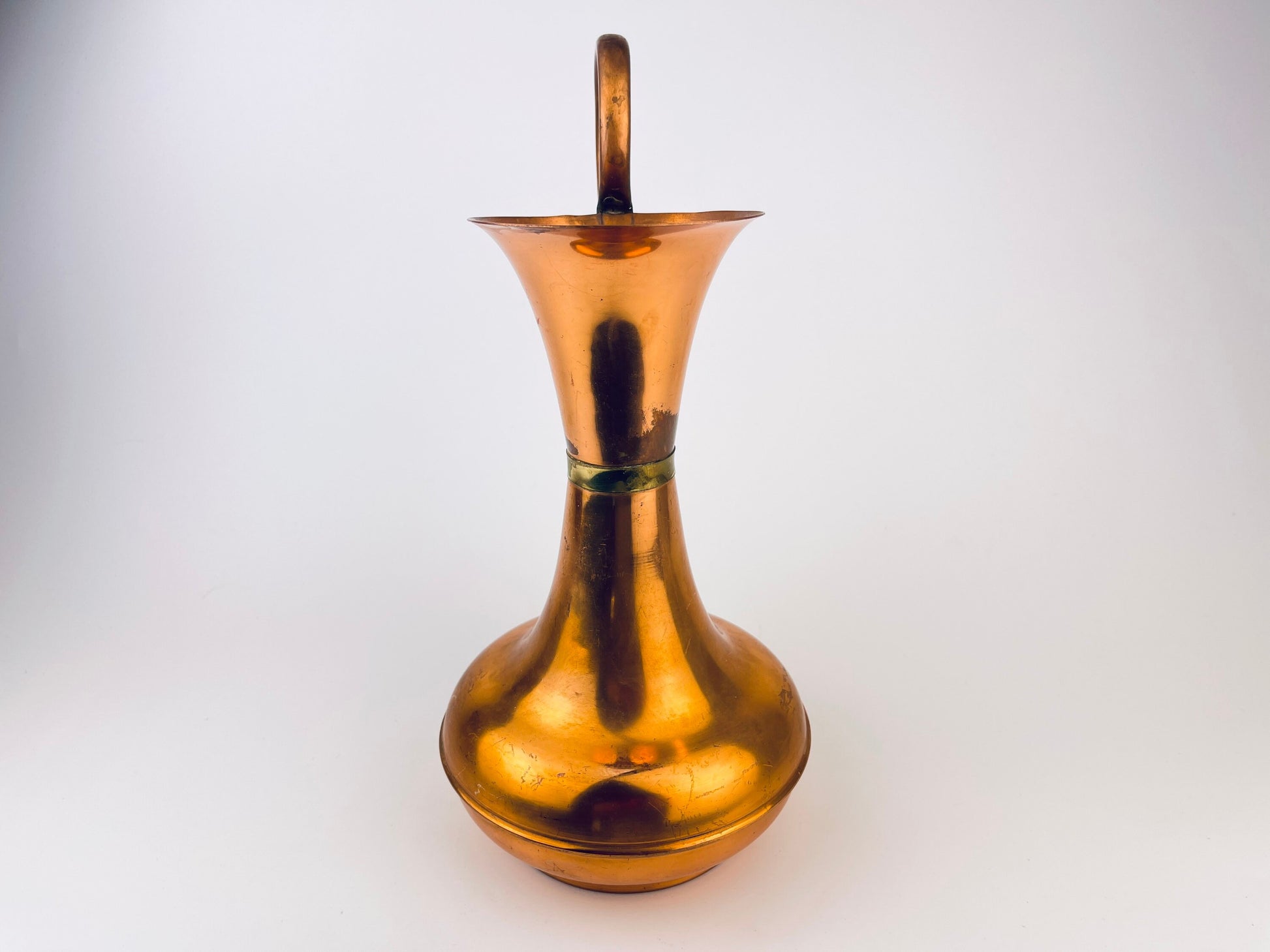 Product image for 'vintage copper brass watering jug made in england by lombard' (view 955fa7)