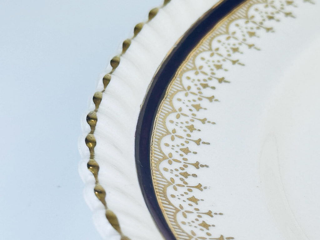 Product image for 'vintage johnson bros oval serving tray plater pink flower pattern serpentine edge made in england' (view 5c80a7)
