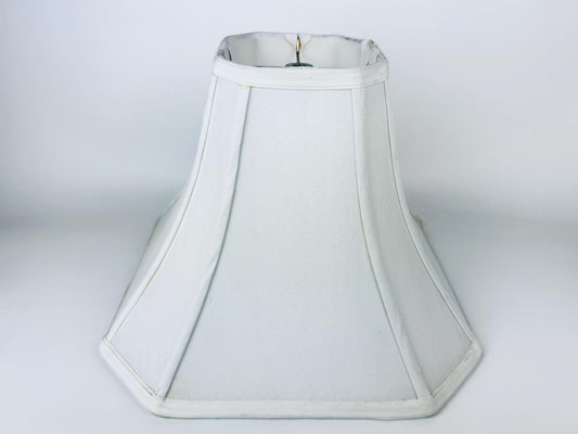 Product image for 'vintage 1980s ivory tapered lamp shade minimalist spider fitter style' (view 006fd2)