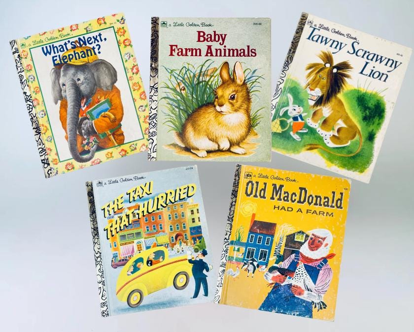 Product image for 'vintage children storey books a little golden book titles sold separately 1' (view 7a32e8)