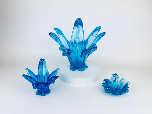 Product image for 'vintage cobalt blue art glass decorative bowls sold separately' (view 03c06c)