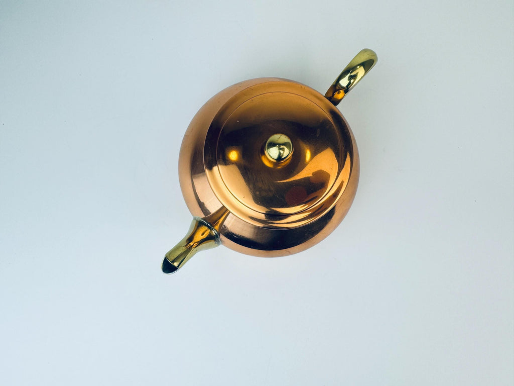 Product image for 'vintage tagus copper brass small teapot made in portugal' (view 666d0d)