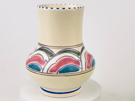 Product image for 'vintage honiton pottery art deco posey vase hand painted floral elegance' (view ea93f8)