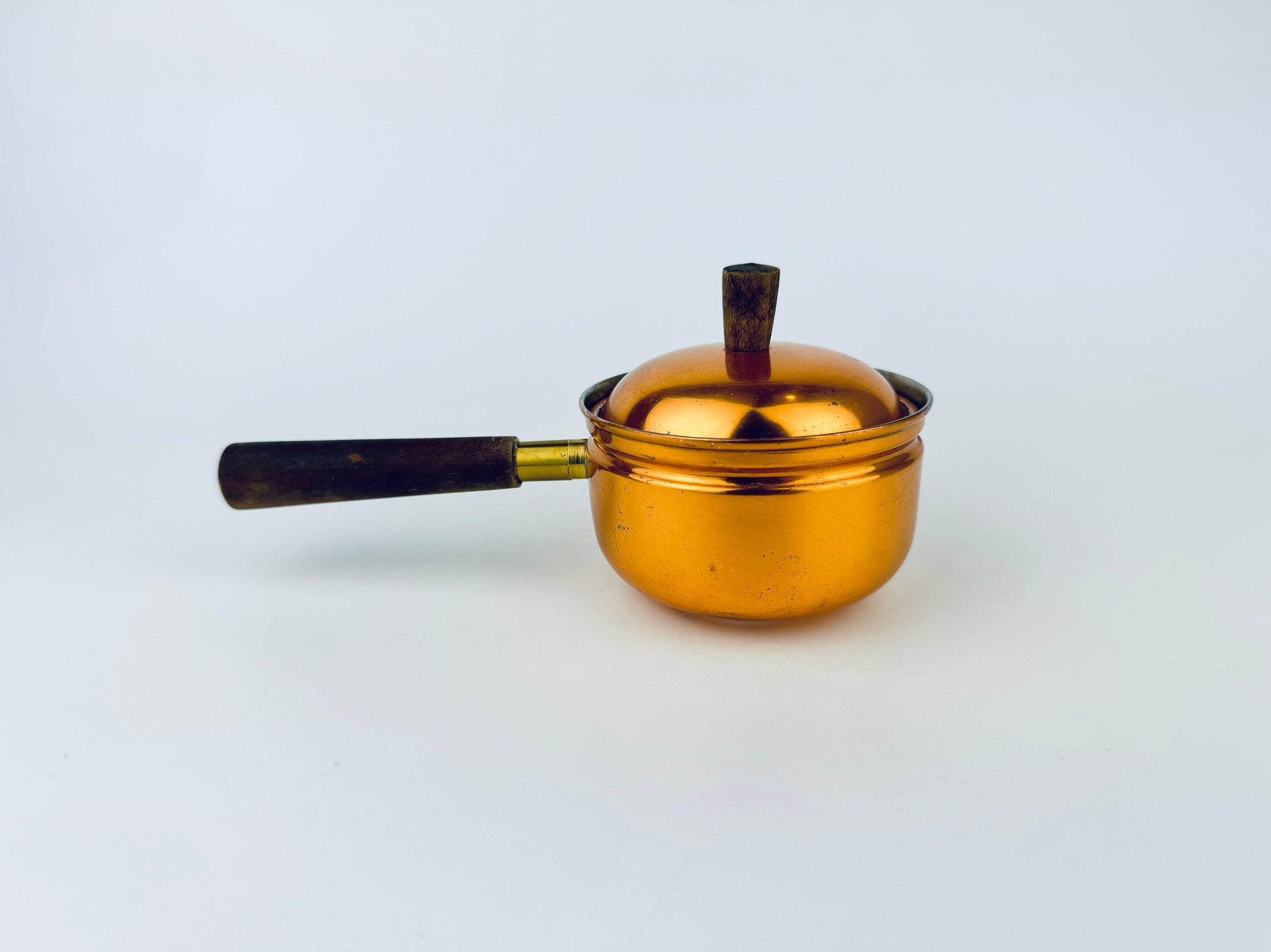 Product image for 'vintage copral copper sugar warming spout pot made in portugal' (view 47a75a)
