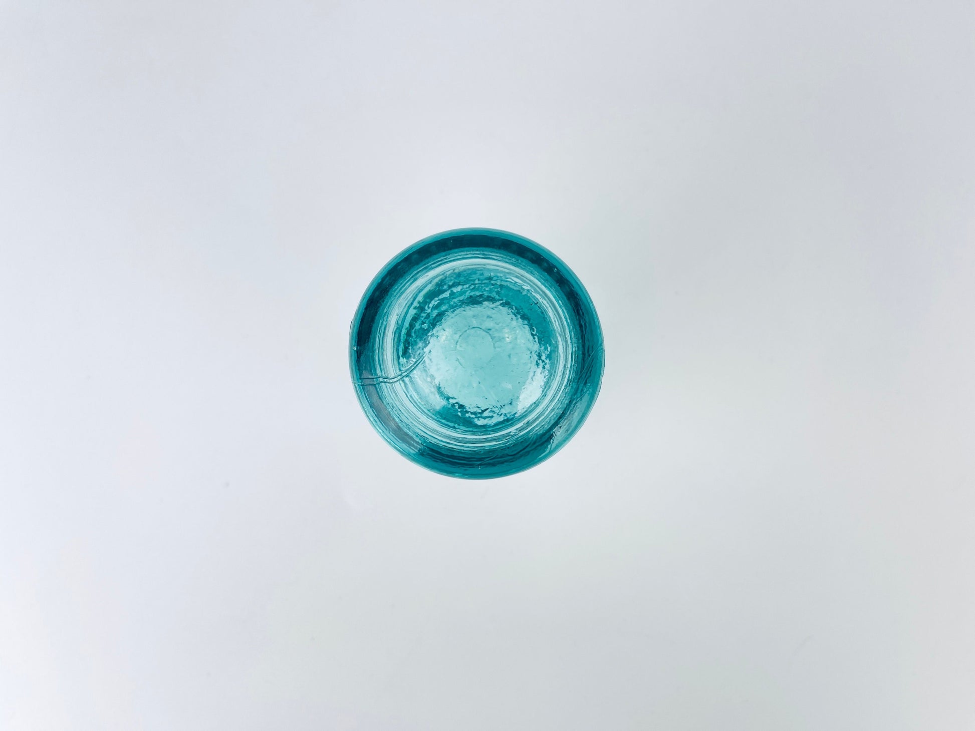 Product image for 'vintage hemingray aqua marine glass insulator glass paperweight' (view d39a49)