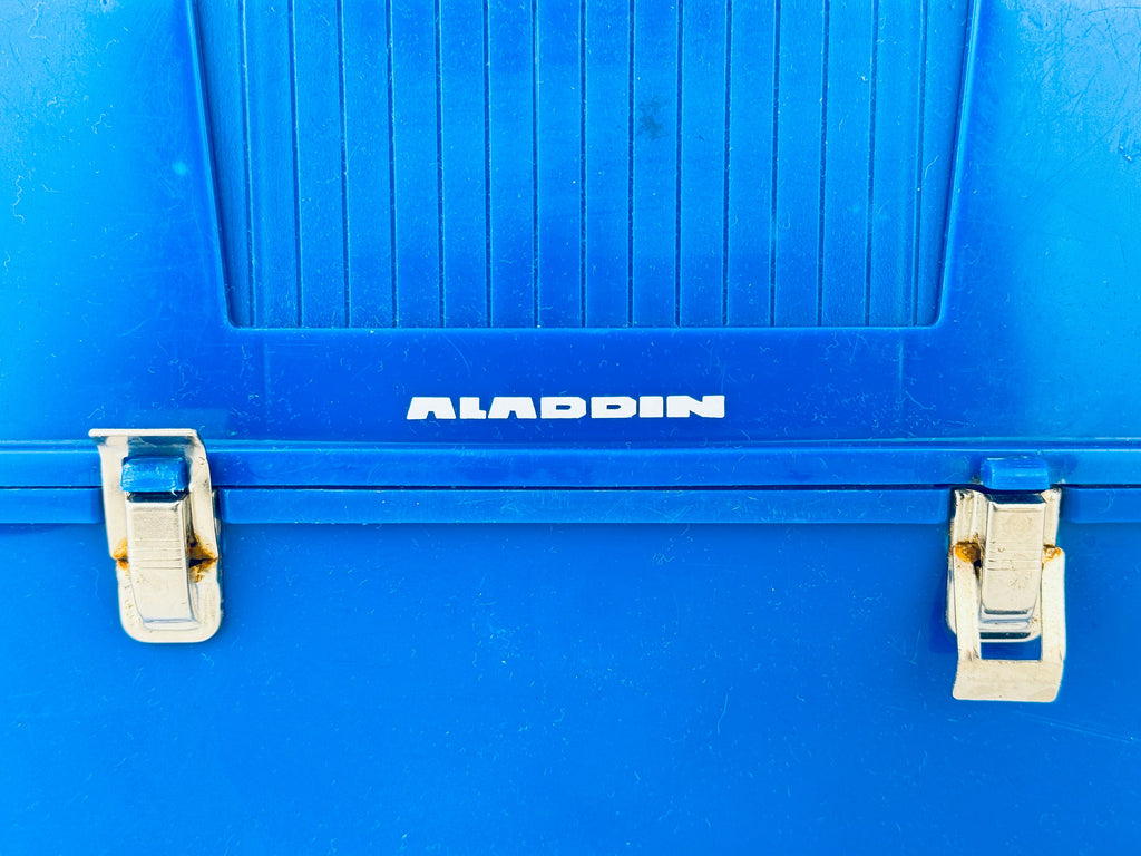 Product image for 'vintage blue plastic aladdin lunch box thermos holder' (view 1d158e)