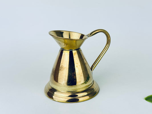 Product image for 'vintage small brass watering pitcher indoor plant waterer attractive aged metal patina' (view 63c8ac)