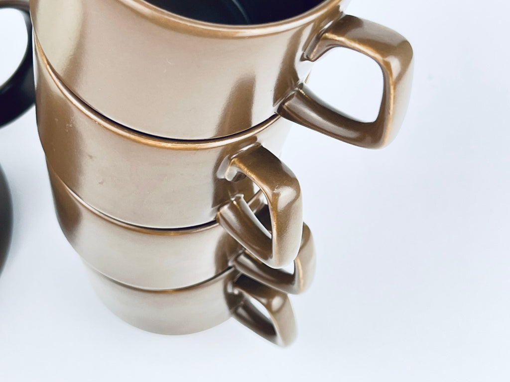 Product image for 'vintage ceramic tea kettle mug set made in england by woods' (view 9ddd71)