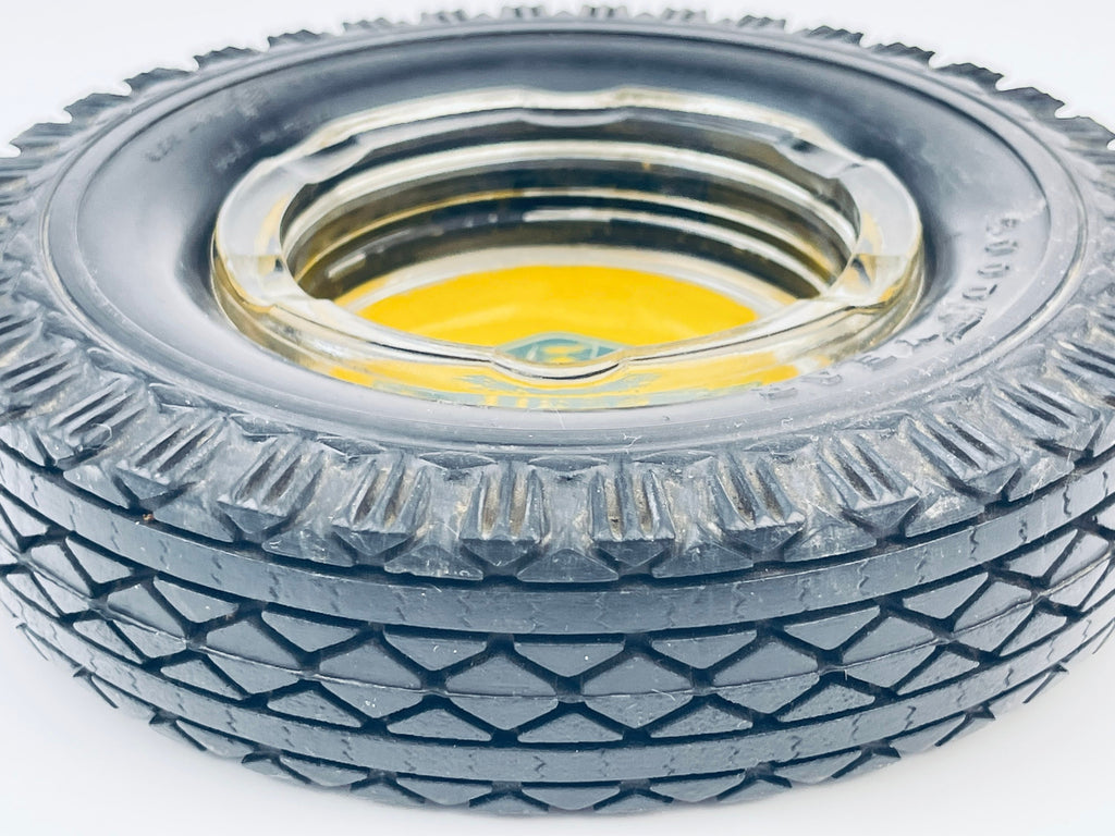 Product image for 'vintage good year tires rubber glass ashtray made in usa' (view 669324)