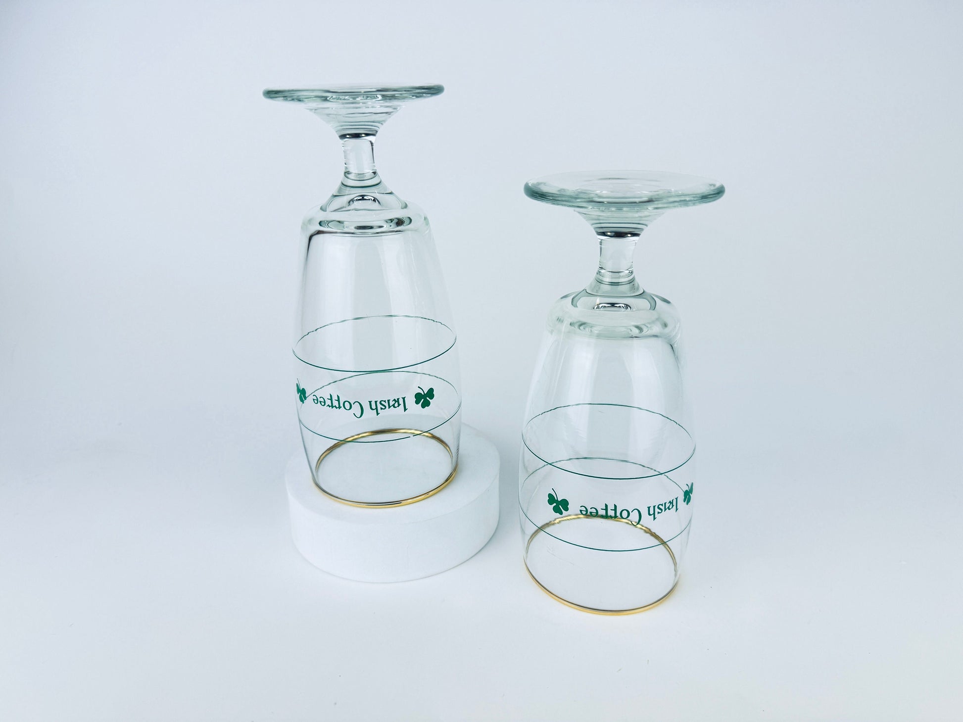 Product image for 'vintage irish spanish coffee gold rimmed goblets sets sold separately' (view 831245)