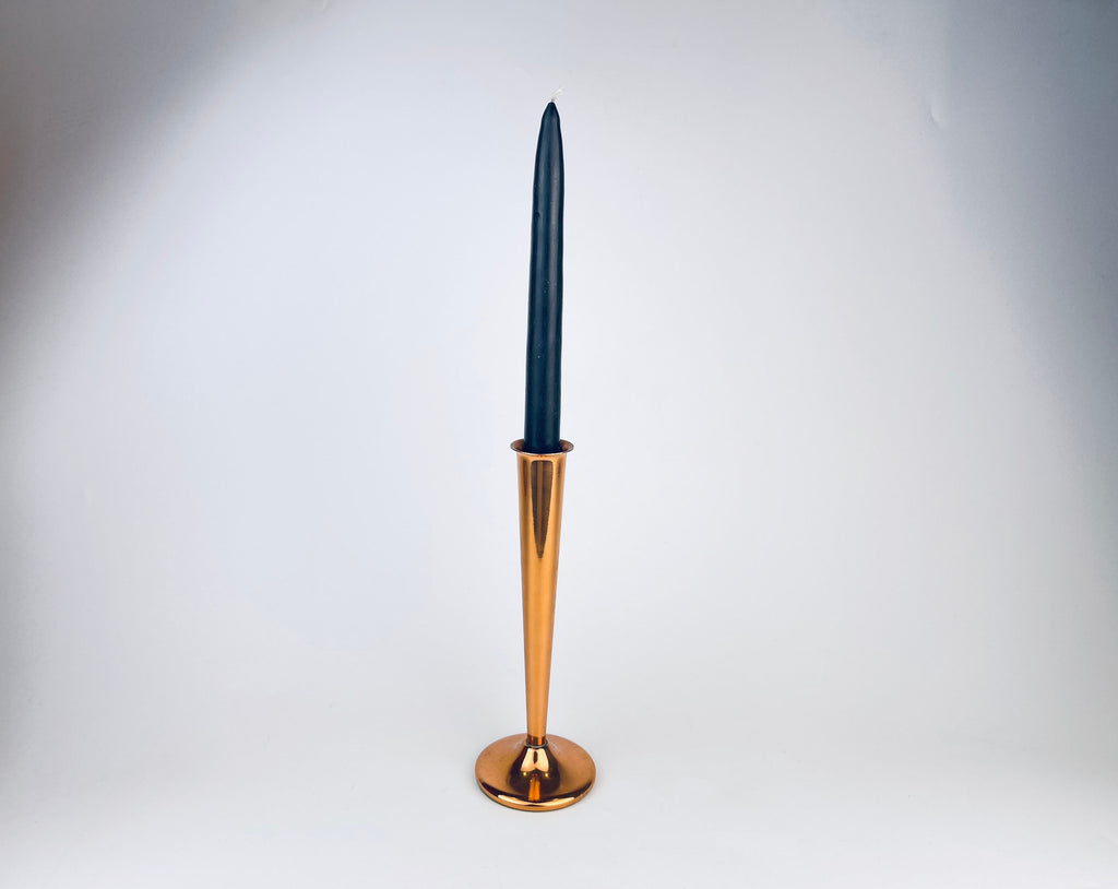 Product image for 'vintage copper candlestick holder vase made by coppercraft guild attractive aged metal patina' (view e80cb1)