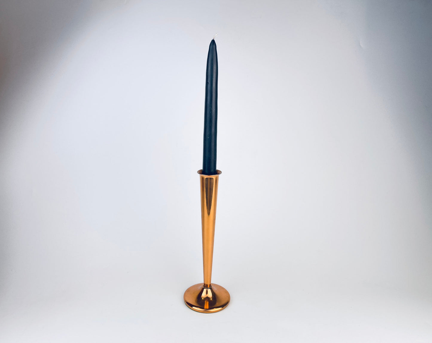Product image for 'vintage copper candlestick holder vase made by coppercraft guild attractive aged metal patina' (view e80cb1)