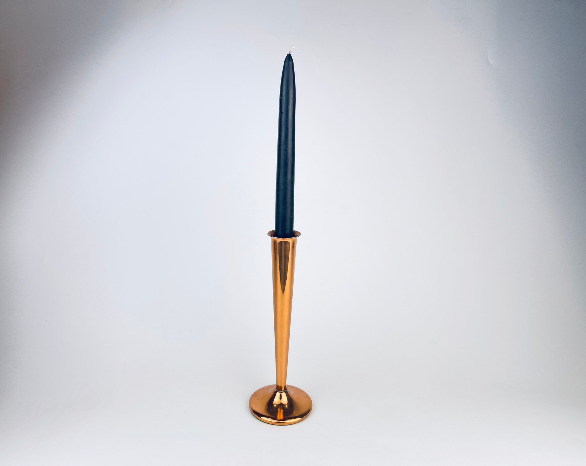 Product image for 'vintage copper candlestick holder vase made by coppercraft guild attractive aged metal patina' (view e80cb1)