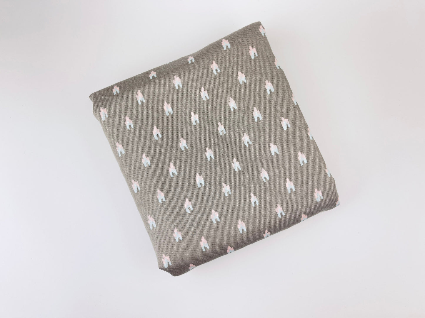 Product image for 'vintage 1990s grey pink blue southwest fabric 44 x 53 water repellent stain resistant' (view fde912)