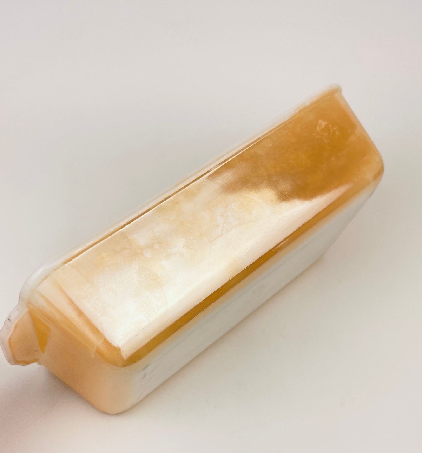 Product image for 'vintage fire king peach lustreware loaf dish 409 1 qt capacity made in usa' (view 060e86)