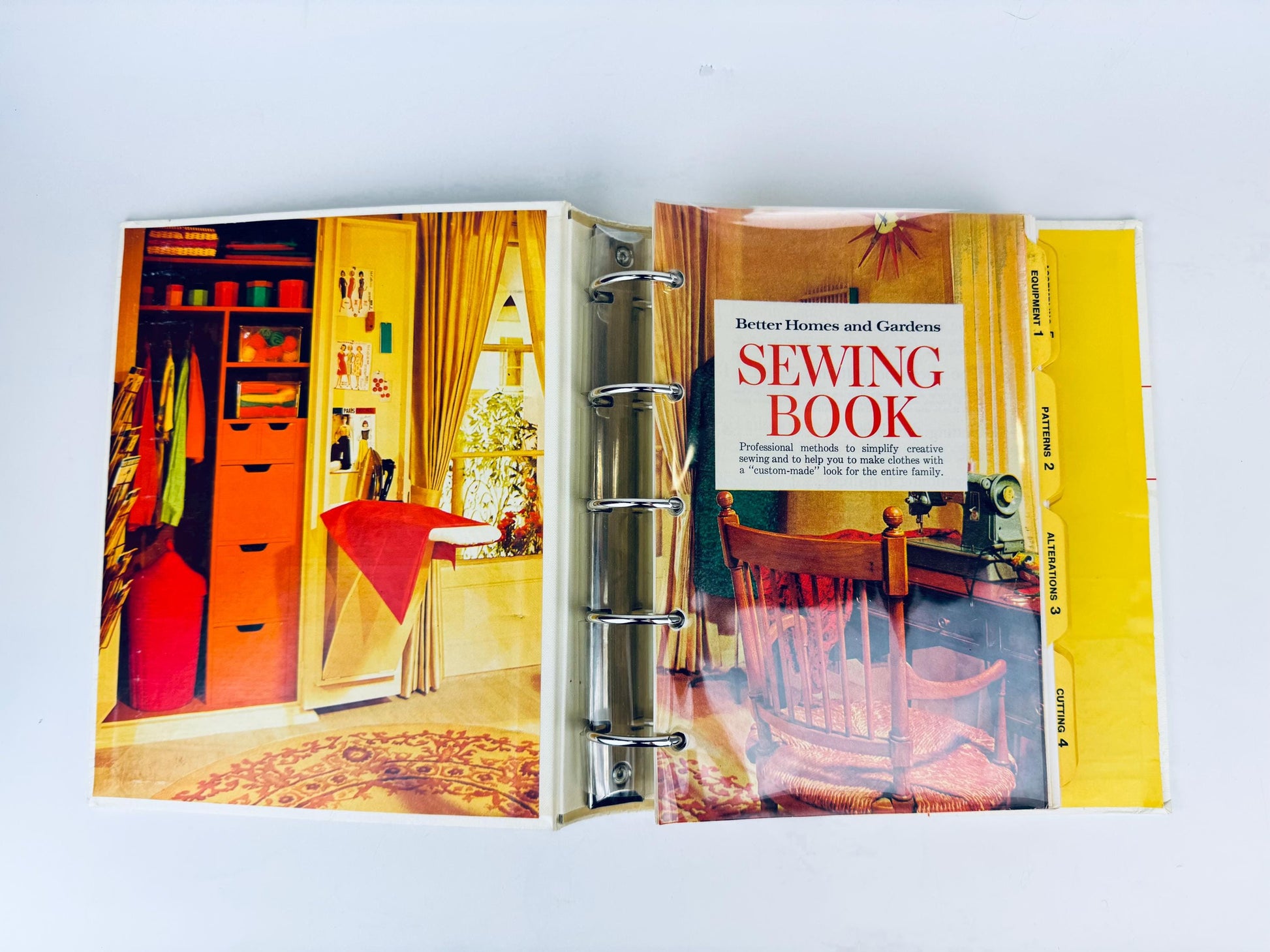 Product image for 'vintage better homes gardens sewing hardcover book fourth printing 1970 made in usa' (view a9145b)