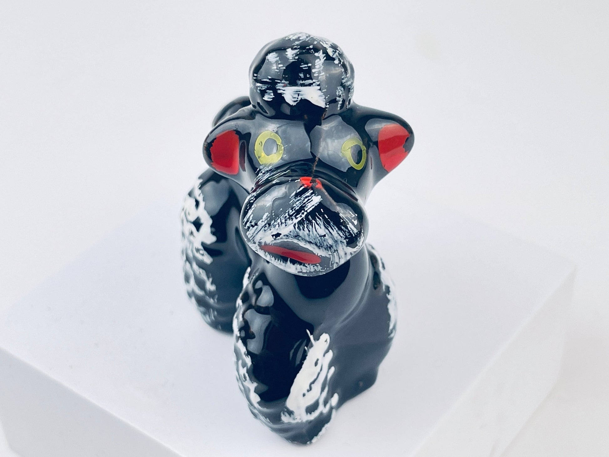 Product image for 'vintage kitsch poodle figurine made in japan' (view f14065)
