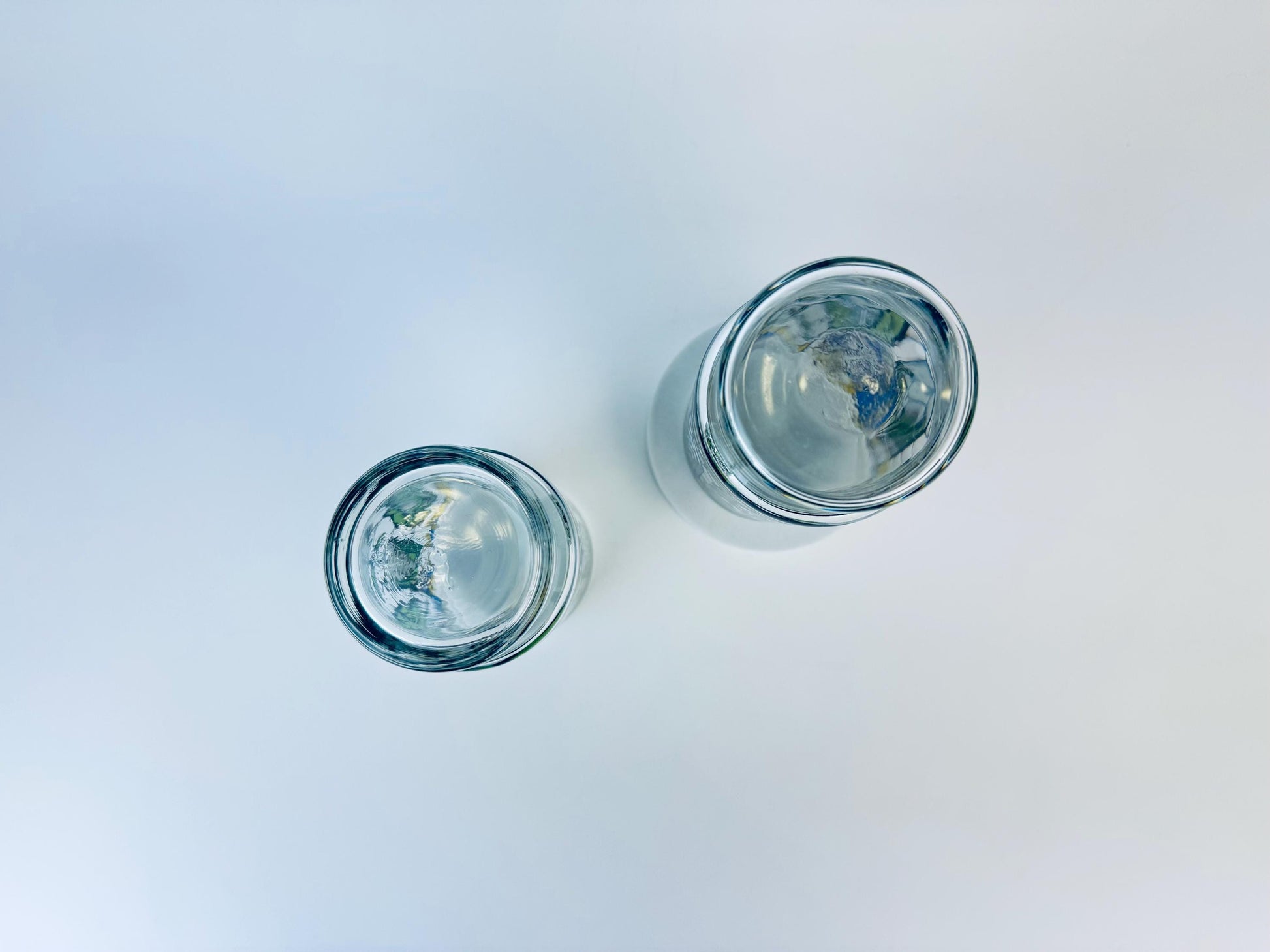 Product image for 'vintage libbey faux stained glass beer by the glass set of two 2' (view 31c29a)