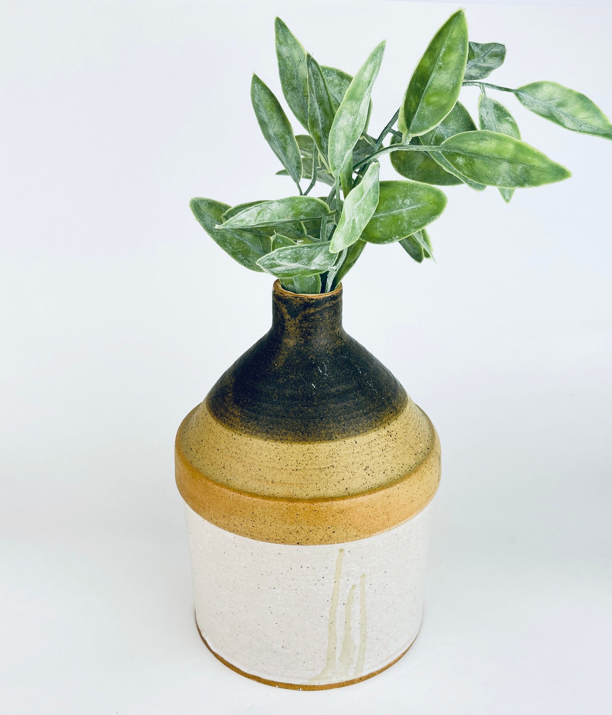 Product image for 'vintage speckle stoneware crock jug' (view c49a4d)