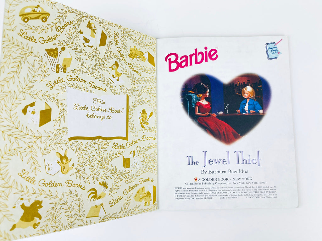 Product image for 'vintage barbie books a little golden book titles sold separately' (view aaba01)