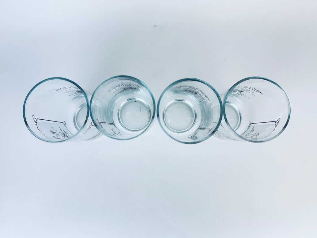 Product image for 'vintage norman rockwell pepsi glass water tumbler glasses set of four 4 limited edition collector series' (view 5278bd)