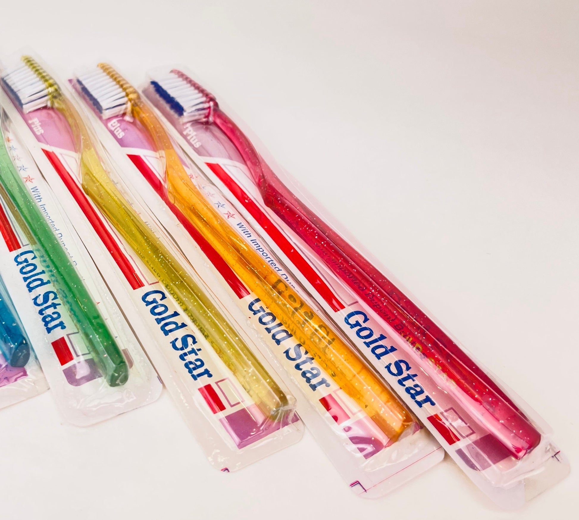 Product image for 'vintage gold star tooth brush new set of forty 40 sets sold separately' (view 5077ee)