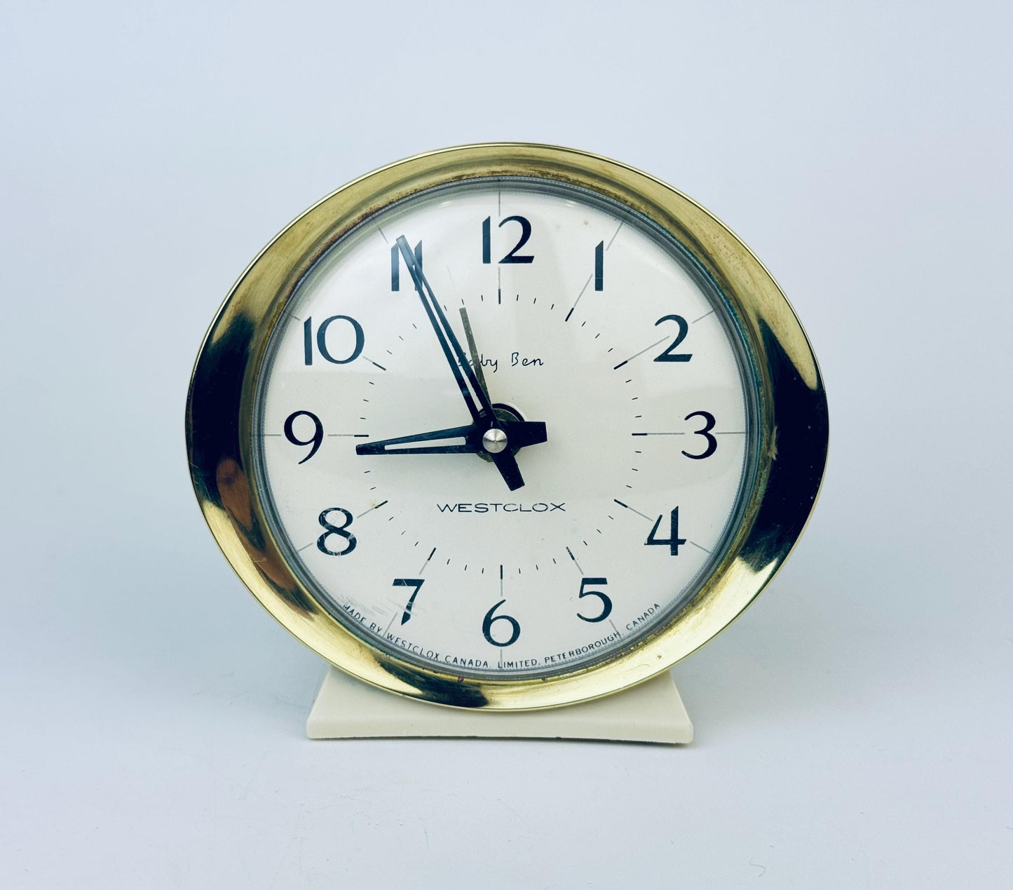 Product image for 'vintage westclox wind up tabletop alarm clocks made in usa canada china clocks sold separately' (view 98d049)