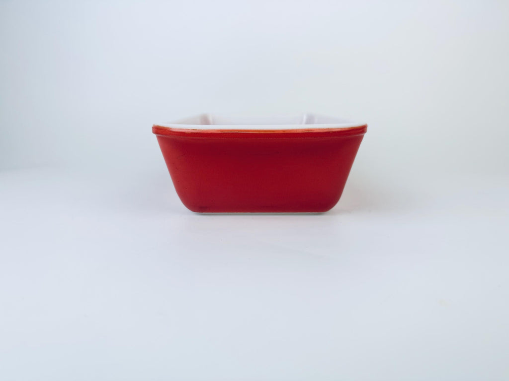 Product image for 'vintage flamingo pink pyrex milk glass loaf pan 212 made in canada' (view 287719)