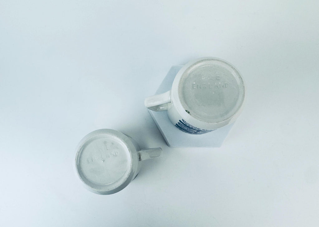 Product image for 'vintage mid century modern c e england ceramic mugs set of 2' (view 1b12f6)