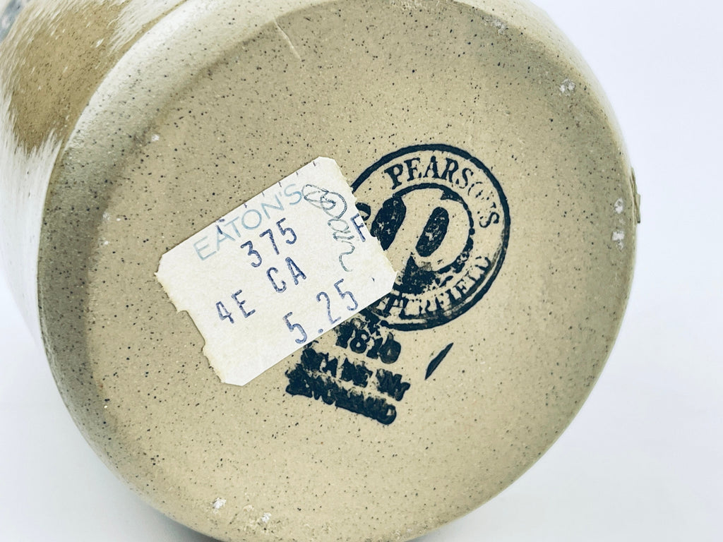 Product image for 'vintage vinegar stoneware dispenser pearsons of chesterfield 1810 made in england eatons canada' (view 9547b4)