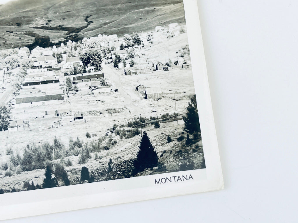 Product image for 'vintage historic virginia city montana postcard kodak paper printed black white' (view a4271e)