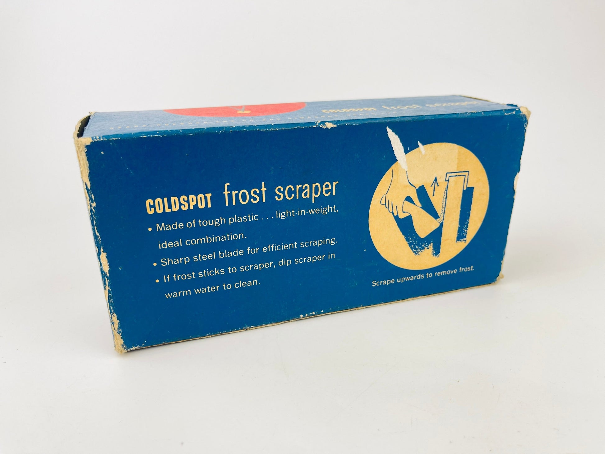 Product image for 'vintage cold spot window glass frost scraper winter car accessory simspson sears sears roebuck' (view f2c7a7)