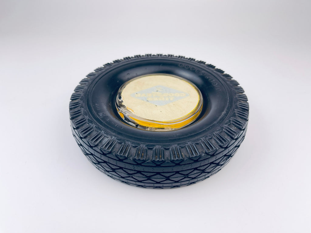 Product image for 'vintage good year tires rubber glass ashtray made in usa' (view 2c40df)