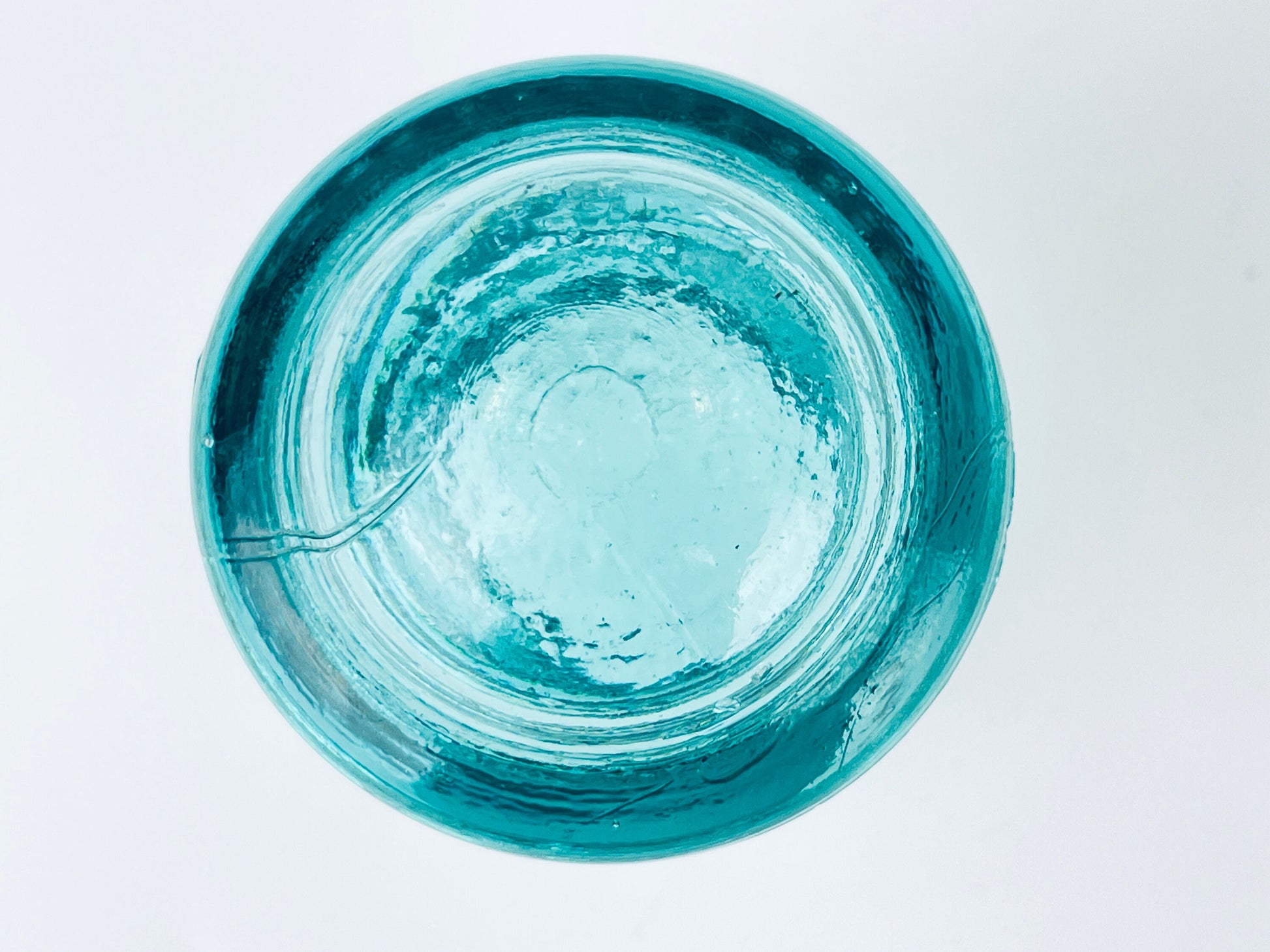 Product image for 'vintage hemingray aqua marine glass insulator glass paperweight' (view 9b8f4c)