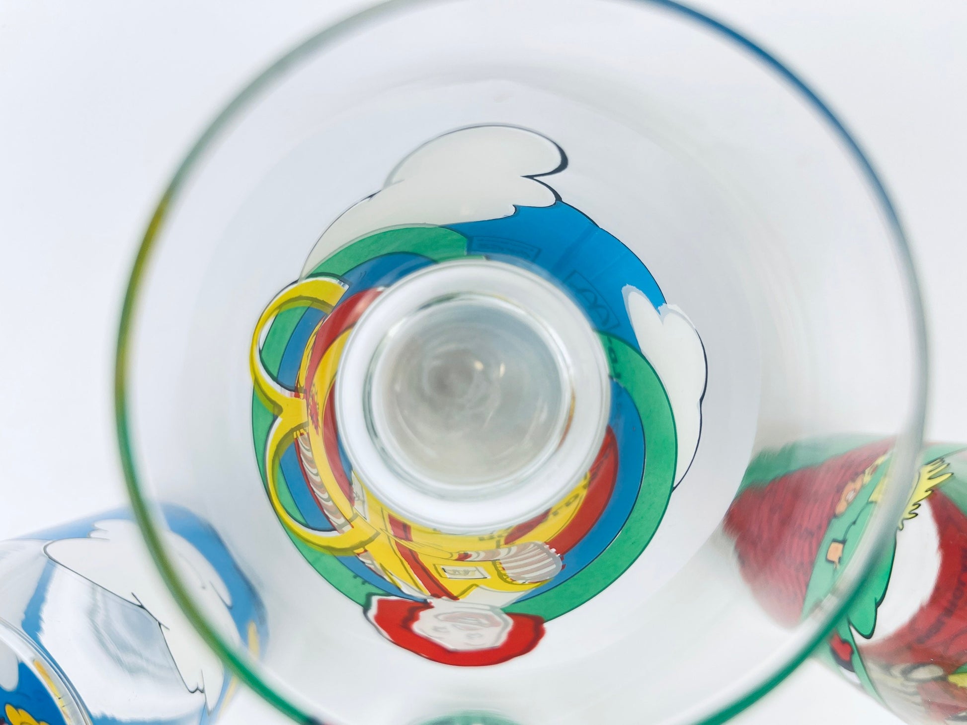 Product image for 'vintage mcdonalds canada glass tumblers grimace hamburglar birdie the early bird ronald mcdonald sold individually' (view b0c616)