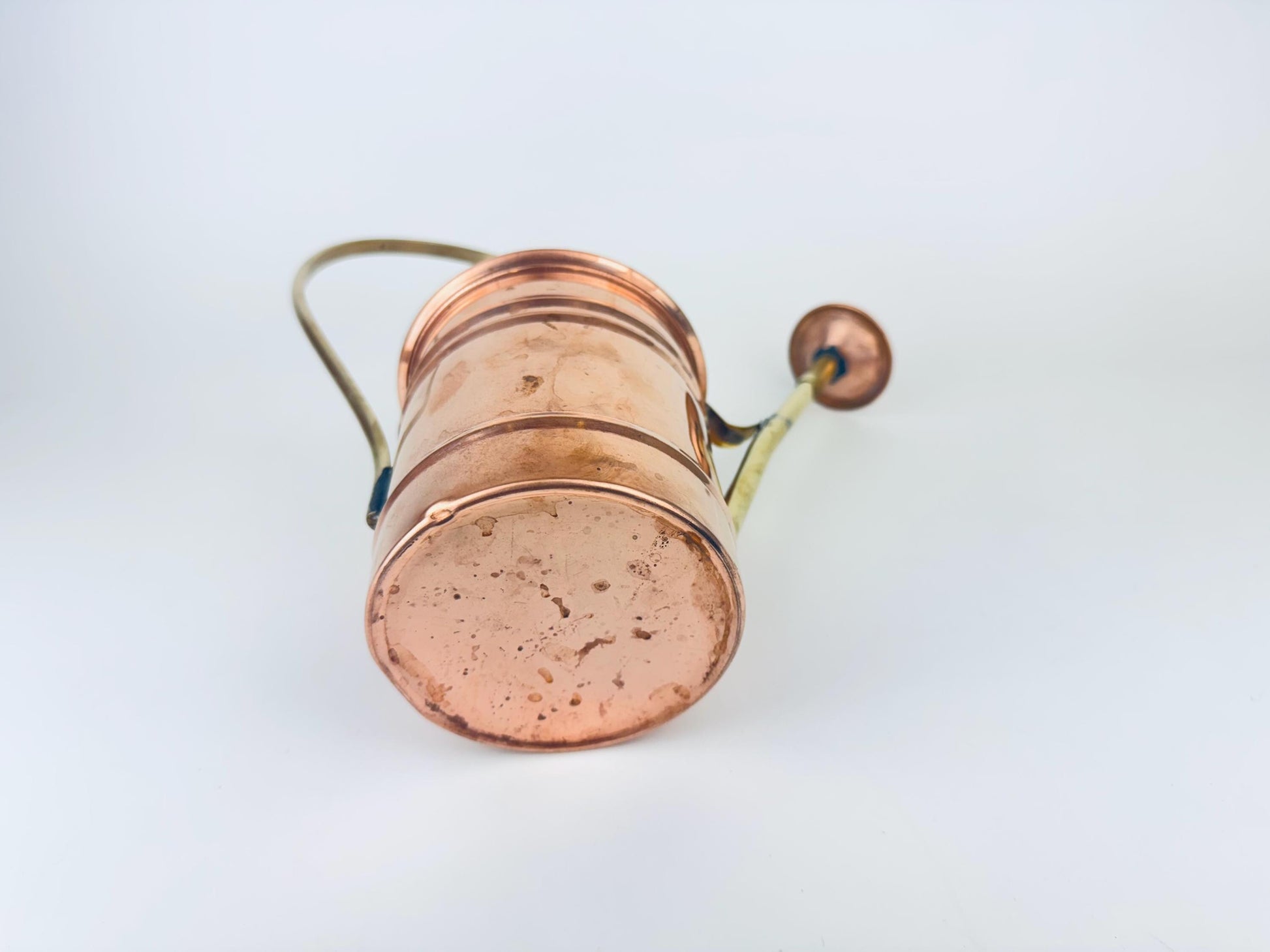 Product image for 'vintage copper brass watering can art deco handle mid century patina charm' (view d6eb1e)
