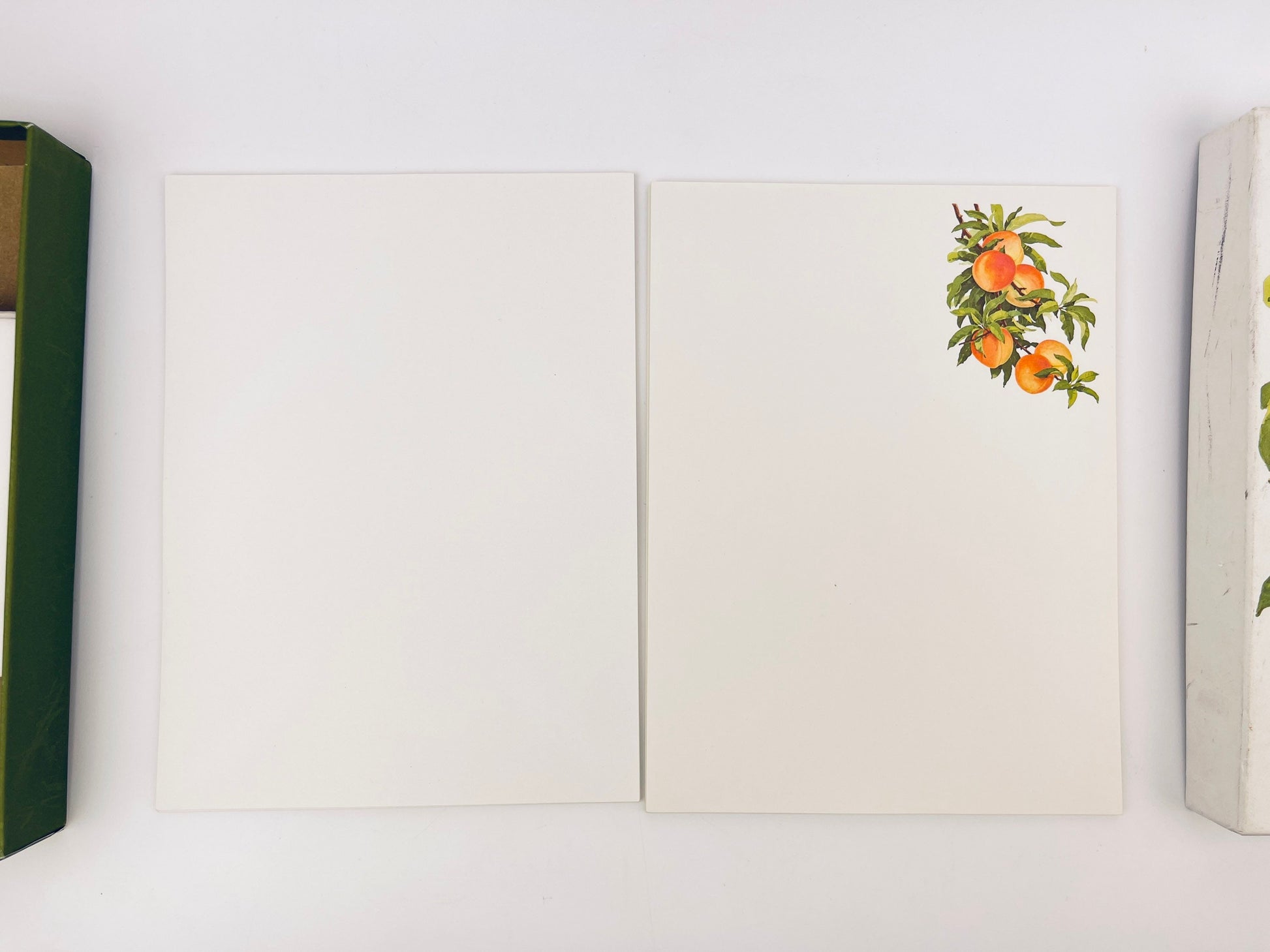Product image for 'vintage eatons peach tree stationary greeting cards' (view 7d7077)