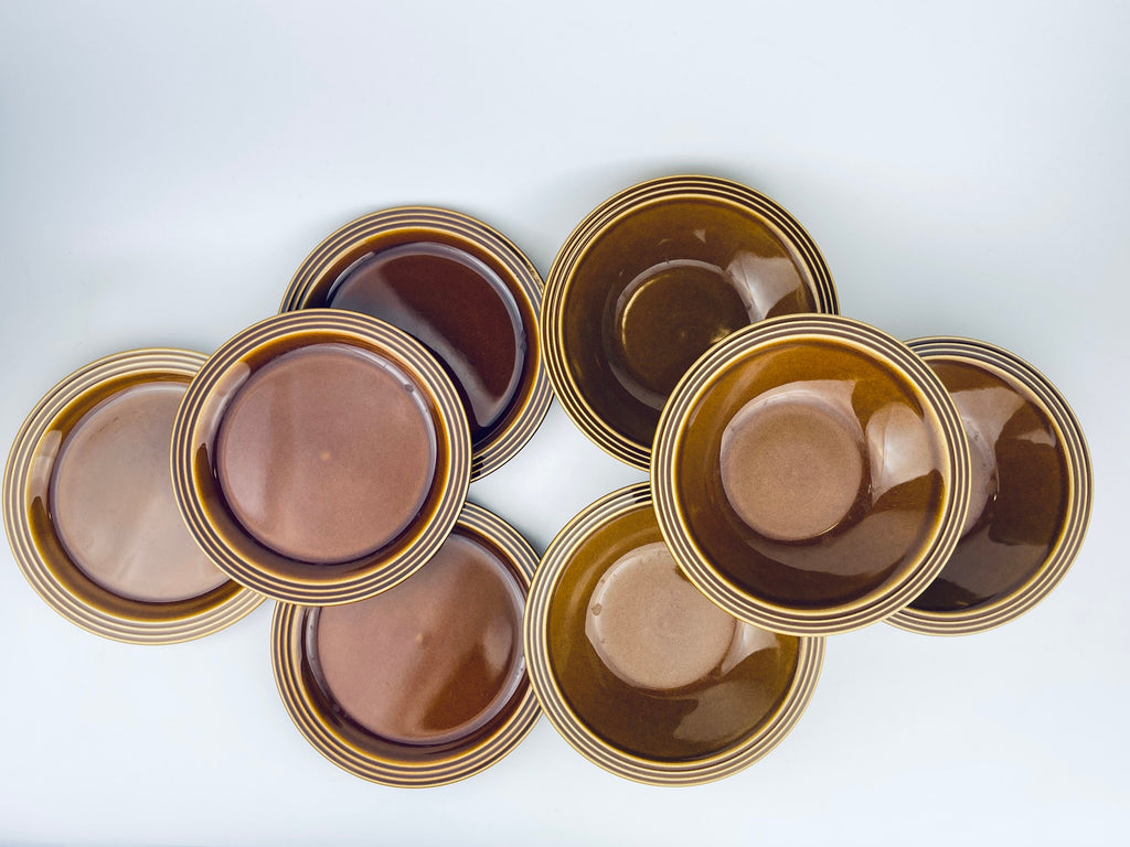 Product image for 'vintage hornsea england autumn brown golden honey plate bowl heirloom pattern sold separately' (view e96b6b)