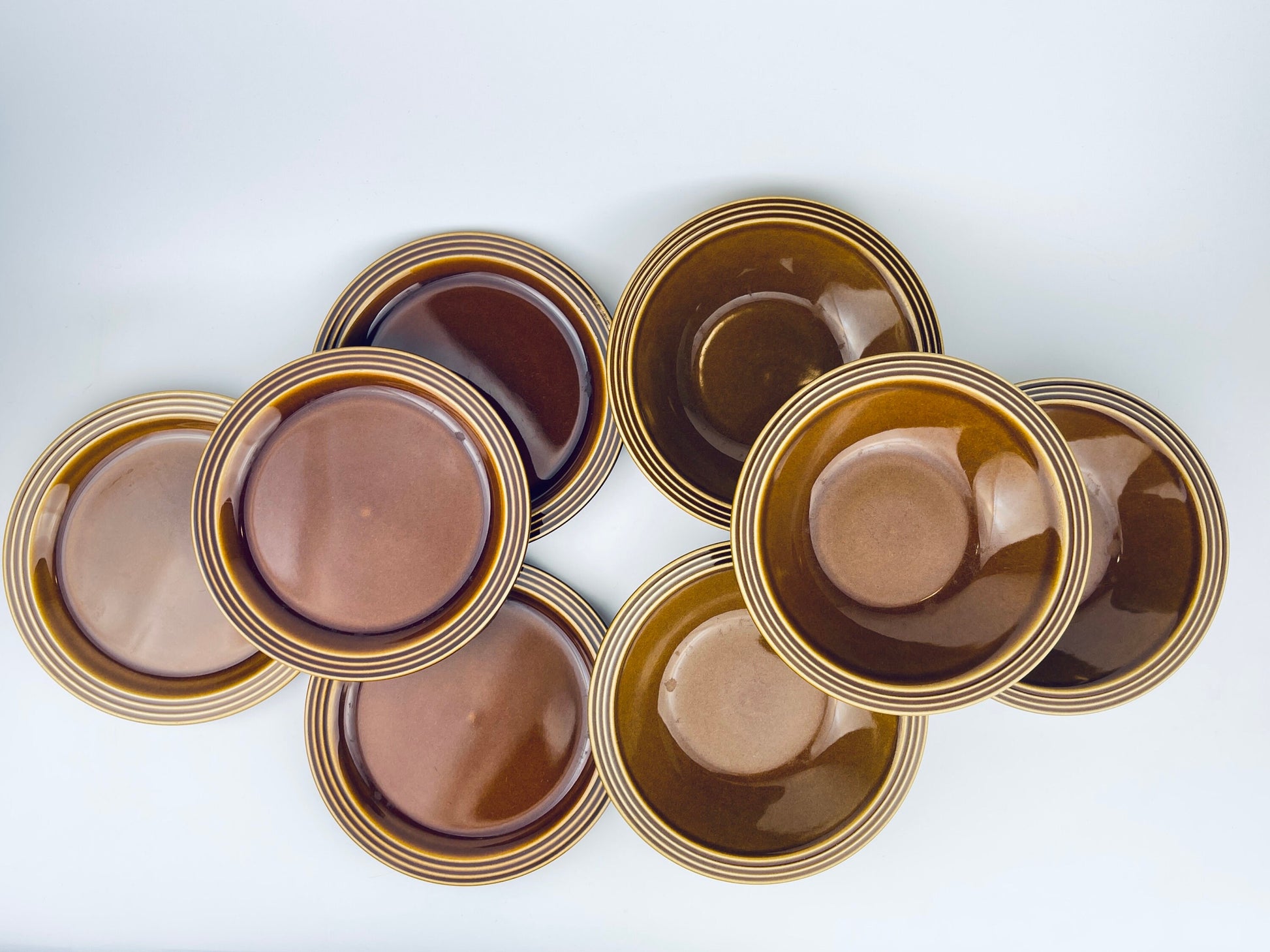 Product image for 'vintage hornsea england autumn brown golden honey plate bowl heirloom pattern sold separately' (view e96b6b)