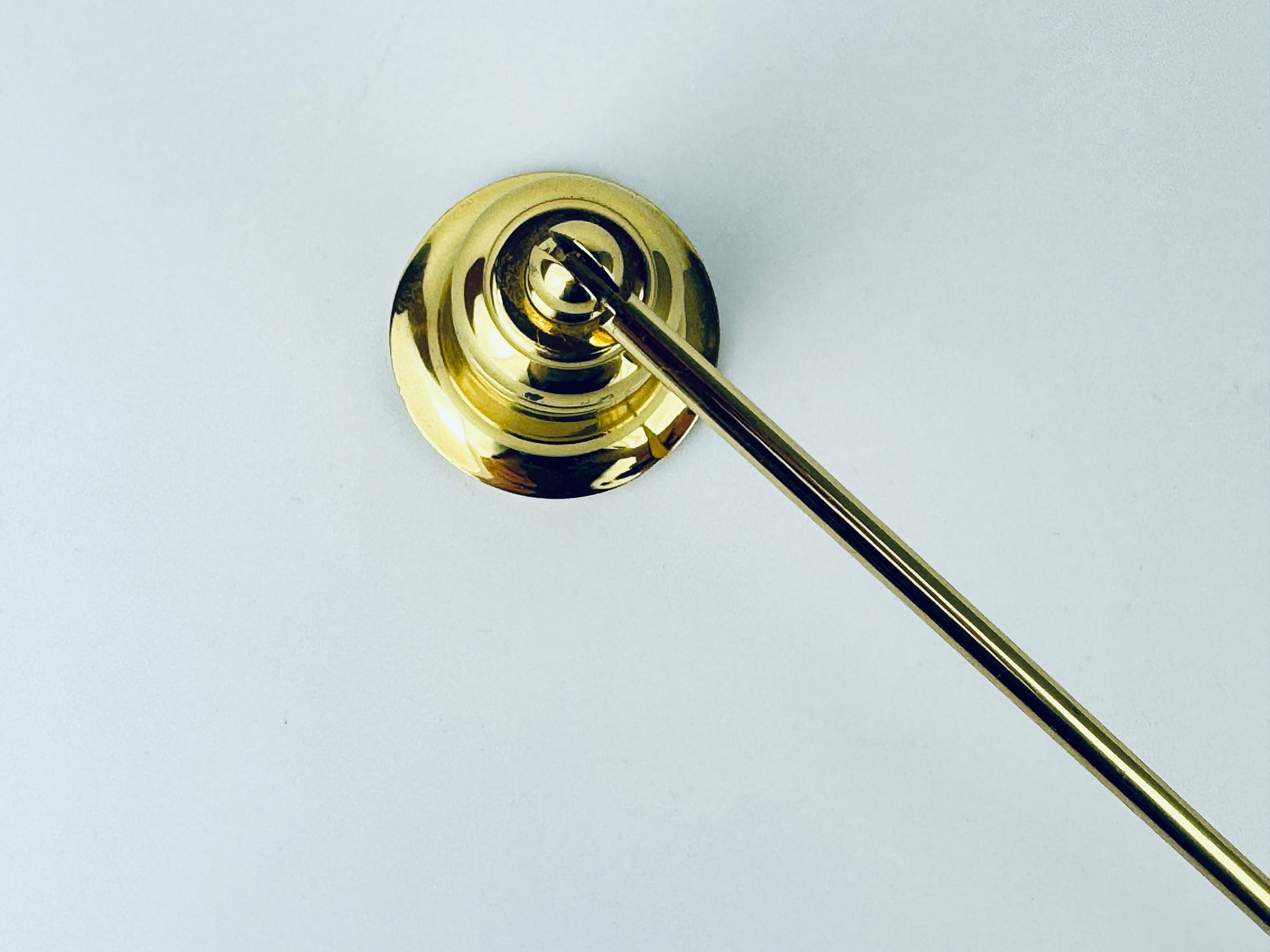 Product image for 'vintage brass candle snuffer douter attractive aged metal patina' (view 304e95)
